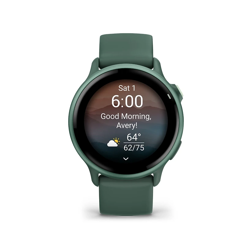Garmin vívoactive® 6 GPS Smartwatch and Fitness Tracker - Jasper Green