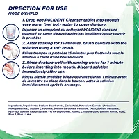 Polident for Retainers Daily Cleanser Triple Mint Fresh 84 tabs, 84 tabs