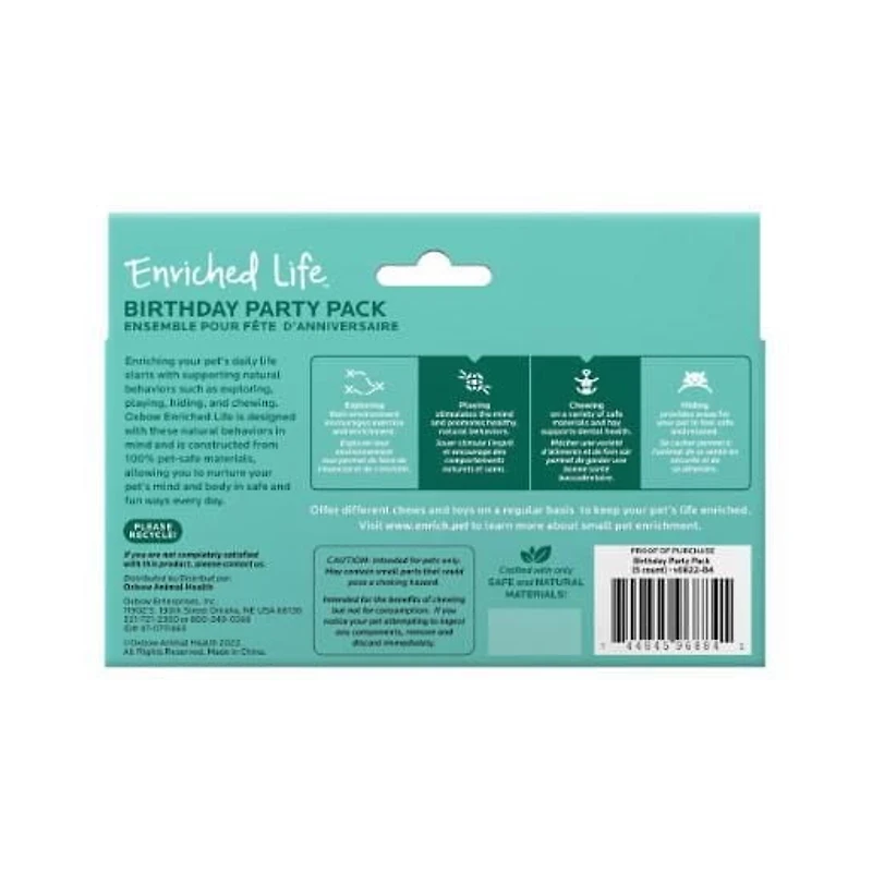 Oxbow – Forfait d’anniversaire enrichi