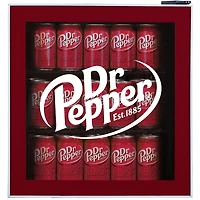 Dr. Pepper 1.8-cu ft Compact Refrigerator - Maroon