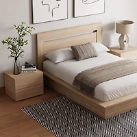 Nexera Malibu Ensemble de chambre à coucher 4 pièces