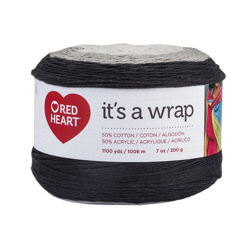 Red Heart® C'est un Fil Enveloppant, Fibre Mélangée #1 Super Fine, 7oz/200g, 1100 Yards