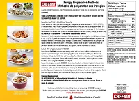 Cheemo Perogies pommes de terre et fromage cheddar 907 g