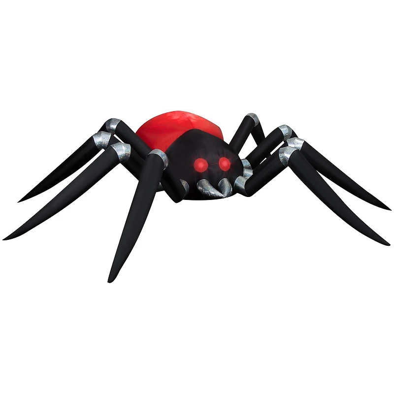 Colossal Halloween Inflatable Spider with Fire & Ice™ Technology