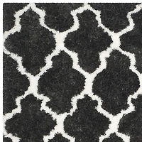 Safavieh Barcelona Anabelle Tapis Peluche Shag Géométrique