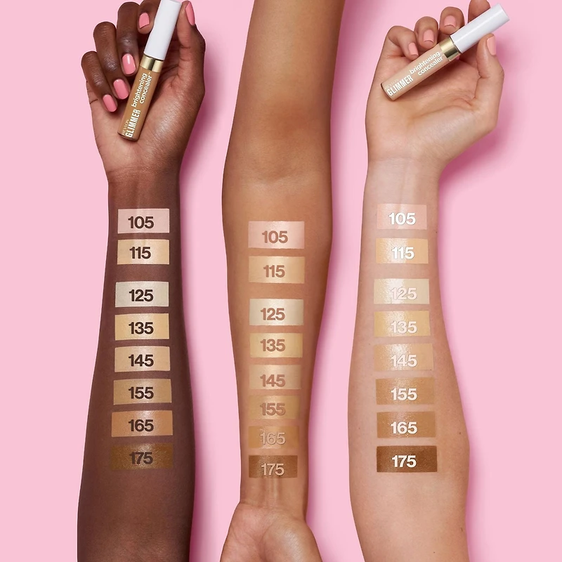 Correcteur éclaircissant Glimmer Concealer™, couvrance modulable