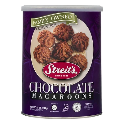Streit's - Macaroon Chocolate Kosher for Passover - Case of 12-10 OZ