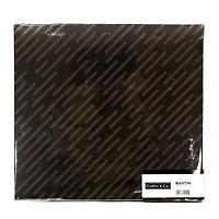 CRAFTY & CO. album de photos, noir, 10 feuilles, bricolage, artisanat SCRAPBK ALBUM BLACK