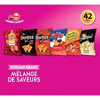 Frito-Lay Flavour Mix Snacks Variety Pack 42 bags, 1,116 g.