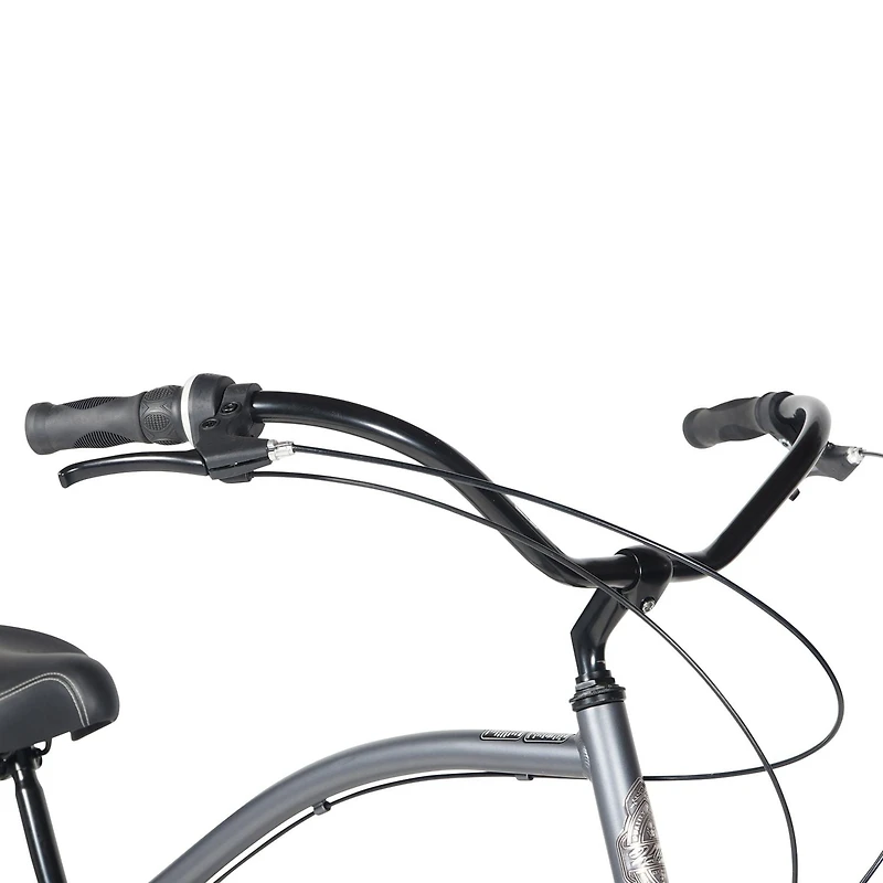 Hyper Bicycle Men's Cruiser 26" Commuter Bike, Gray