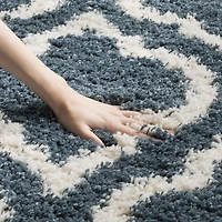 Safavieh Hudson Louise Tapis Géométrique Shag