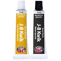 J-B Weld KwikWeld Époxy à prise rapide Époxy bicomposant à prise rapide