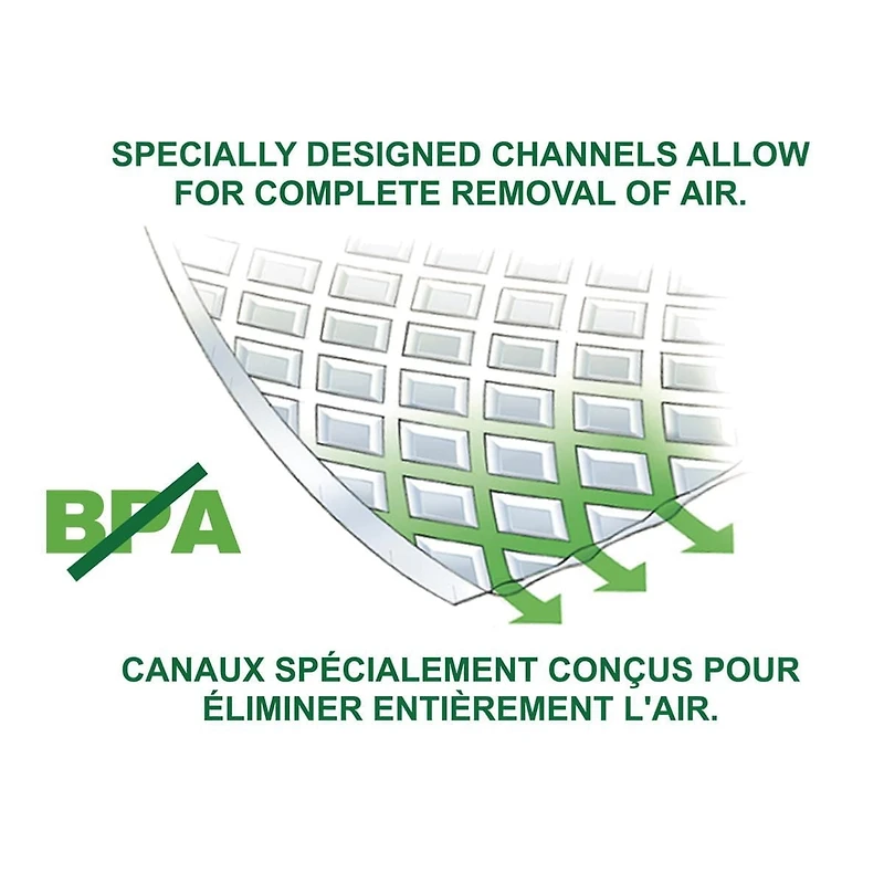 Rouleau expansible à thermoscellage de 11 po x 16 pi de FoodSaver