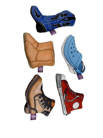 Multipet Shoes Cat Toy Assortment