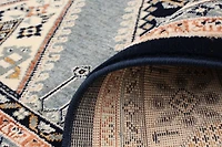ECARPET Qashqai Blue Rug