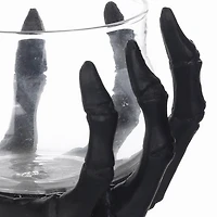 Porte-bougies en os sur le thème d’Halloween pour les décorations d’intérieur d’Halloween 10.1cm