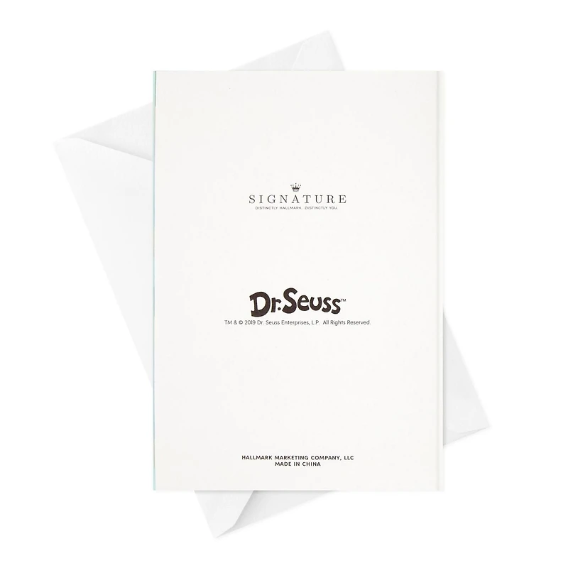 Carte de félicitations, carte de la remise des diplômes, Dr. Seuss, Signature de Hallmark (« Oh, the Places You'll Go! »)