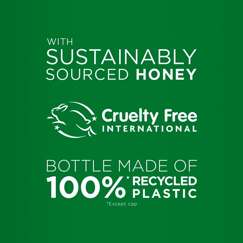 Garnier Whole Blends Honey Treasures Repairing Shampoo, For Damaged and Dry Hair, 370 mL