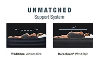 INTEX Dura-BeamÂ® Headboard Air Mattress, 18in. Queen, with Fiber-TechÂ® Construction