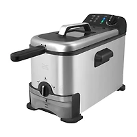 Friteuse Kalorik avec Système de filtration d'huile FT 43721 Capacité de 3L