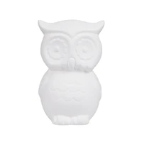 Create Basics Tirelire Hibou en Céramique à Peindre