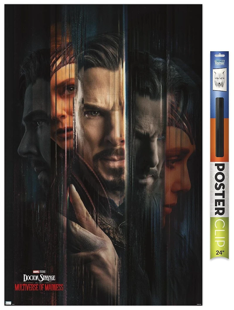 Marvel Doctor Strange in the Multiverse of Madness - Teaser One Sheet Wall Poster, 14.725" x 22.375"
