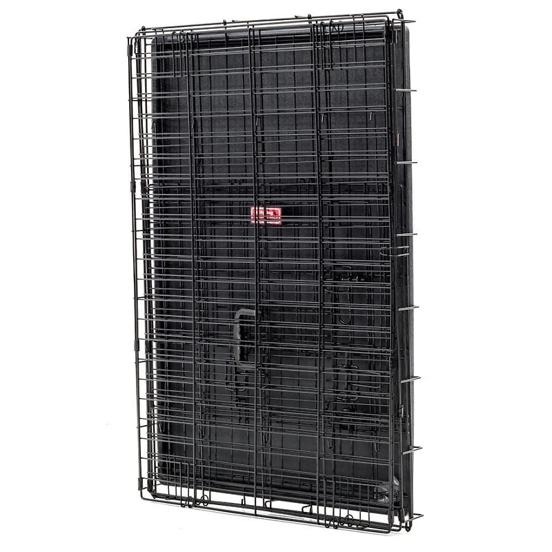 Lucky Dog Whisper Glide 48 Inch Sliding Double Door Dog Crate