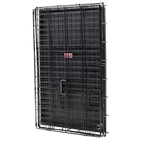 Lucky Dog Whisper Glide 48 Inch Sliding Double Door Dog Crate