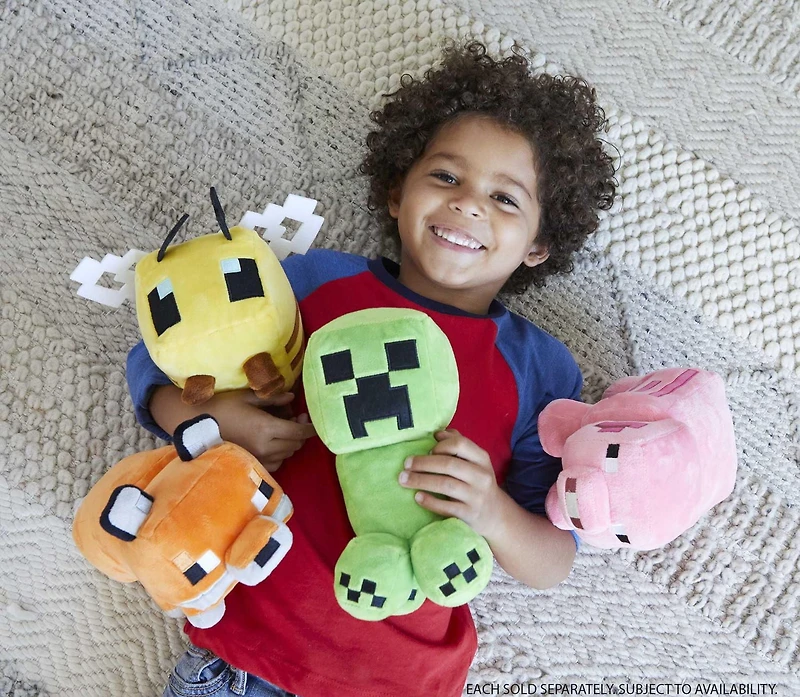 Mattel Canada Minecraft Peluche Creeper 20 cm à l’effigie des personnages