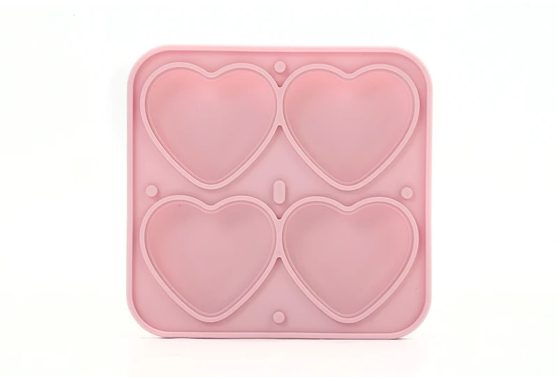 Luv by Betsey Johnson 16oz Stemless Martini Glass Set of 2 and 1 Heart Ice Mold