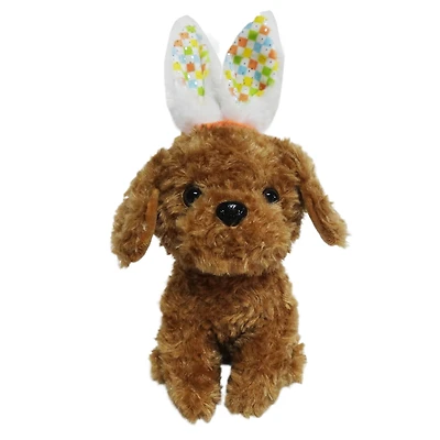 Petite peluche de Pâques : Chiot brun