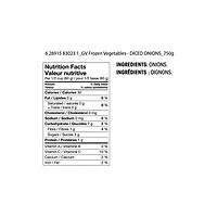 Oignons en dés naturels Great Value 750g