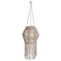 Truu Design Hand Crafted Macrame Hanging Lamp Shade