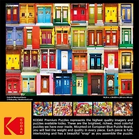 Kodak 1000pc Puzzle - Colourful Montreal Doors (English Only)