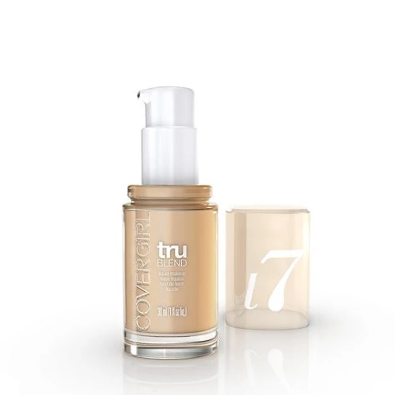 COVERGIRL Fond de teint Hydratant TruBlend, fini lumineux, tient toute la journée, formule légère et sans huile, estompe les imperfections