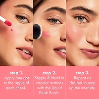 e.l.f. Cosmetics Cosmetics Camo Liquid Blush, Long-lasting liquid blush, 4ml