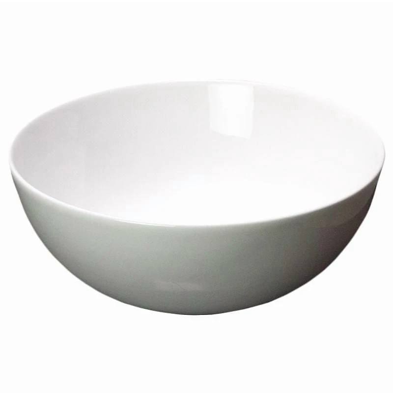 American Imaginations -in. W Above Counter White Bathroom Vessel Sink For Wall Mount Wall Mount Drilling AI