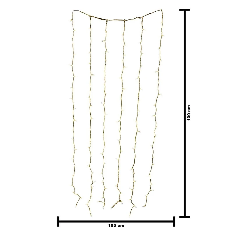 Solar Powered Curtain Lights, Solar curtain lights