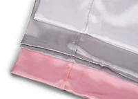 Beautiful Dream 2Pack Satin Pillow Case Grey King