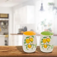 IH Casa Decor Ceramic Lemon Salt & Pepper Shaker Set