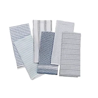 IH Casa Decor Terry Kitchen Towels Asstd - Ensemble De 6