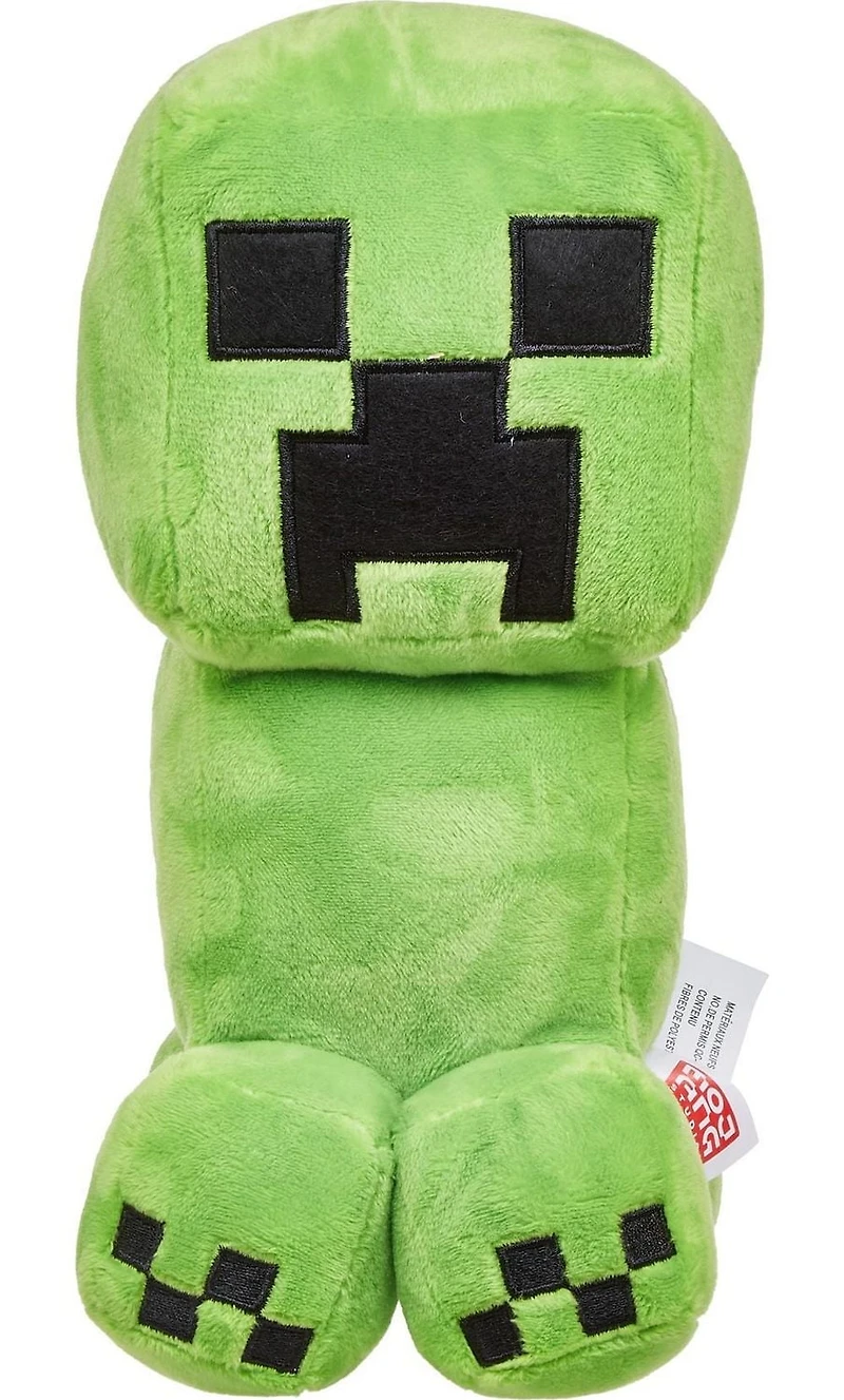Mattel Canada Minecraft Peluche Creeper 20 cm à l’effigie des personnages