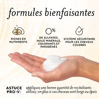 Revitalisant soin des boucles complet avec huile de jojoba et sans sulfate pour cheveux bouclés Pantene Nutrient Blends 237 ml