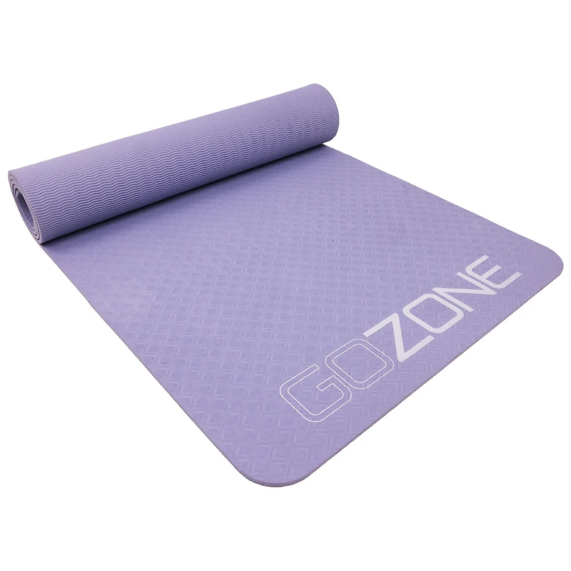 Tapis de Yoga TPE de 6mm, Lilas
