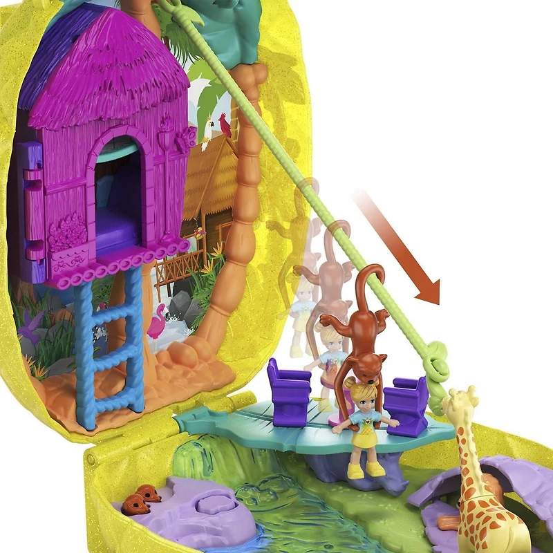 Polly Pocket Tropicool Pineapple Wearable Compact Purse