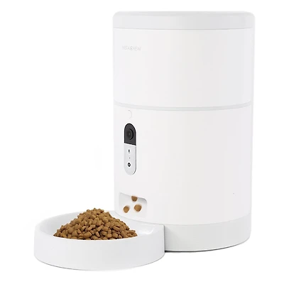 Instachew Purechew Distributeur automatique de nourriture pour animaux avec caméra HD, distributeur de nourriture pour chats et chiens, distributeur de friandises programmable avec enregistrement vidé