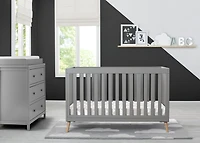 Lit convertible Tucker 4-en-1 pour bébé de Delta Children 1 Lit de bebe