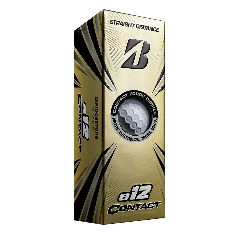 Bridgestone Golf E12 Contact White