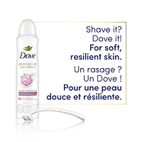 Antitranspirant vaporisateur à sec 72h de protection Dove Nourishing Secrets Parfum fleur de lotus protection antibactérienne contre les odeurs 107g