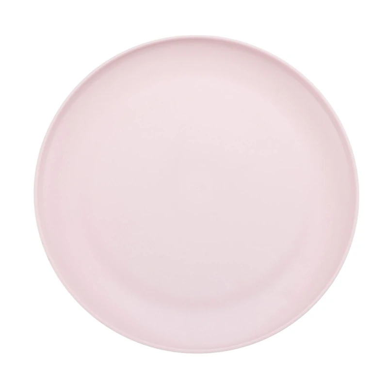 Assiette en plastique rose clair Mainstays, 10,5 pouces 1pièce